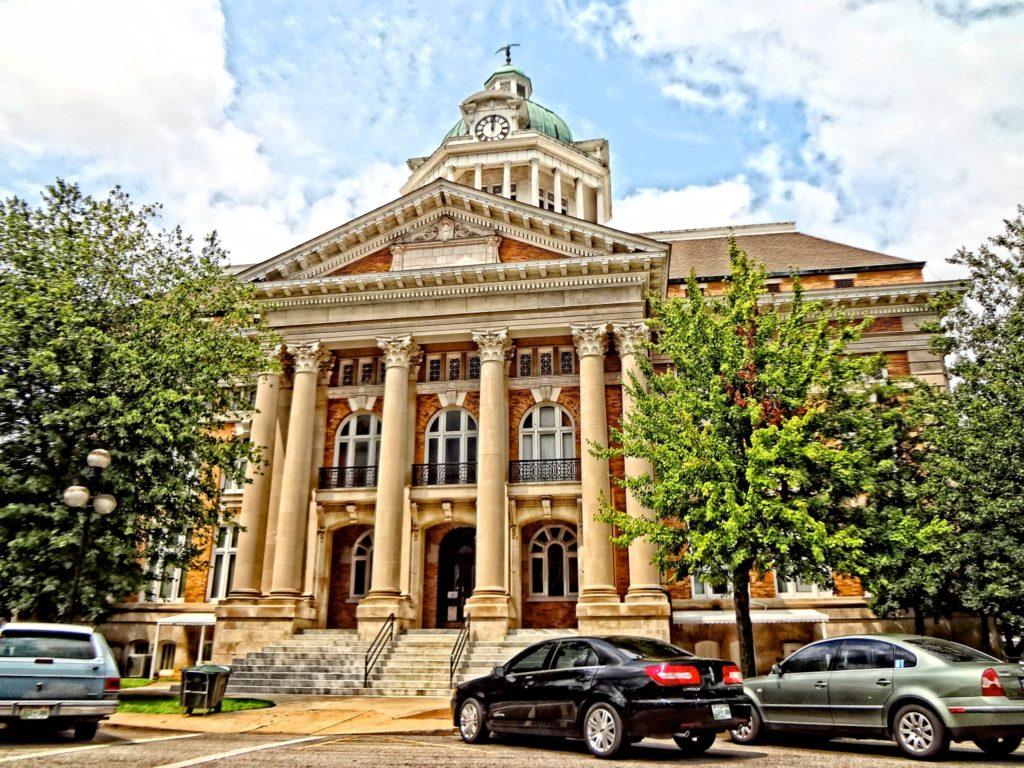 Giles County Courthouse in Pulaski, Tennessee